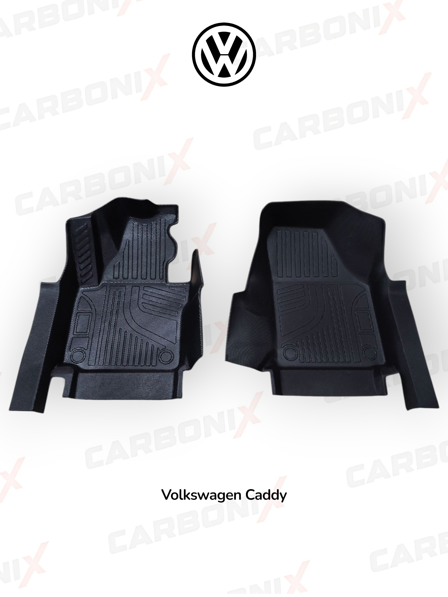 Tapis Volkswagen Caddy 2p Avant