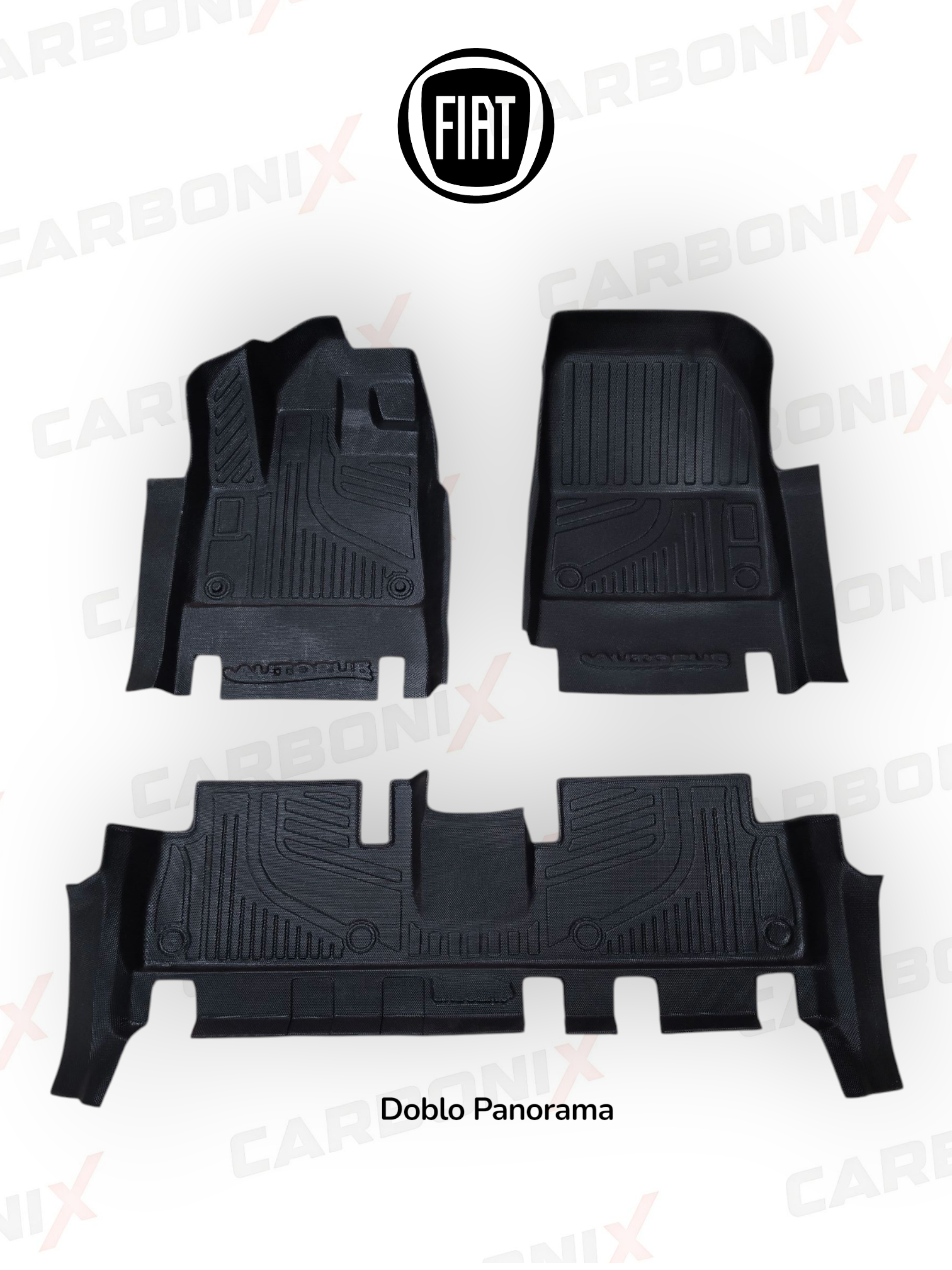 Tapis Le Fiat DOBLO PANORAMA Avant et Arrière